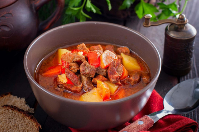 Hungarian goulash classic beef