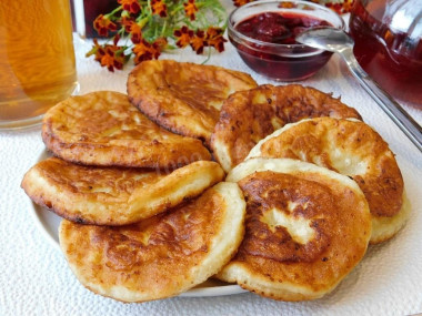 Pancakes with cottage cheese