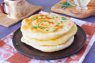 Bread tortillas instead of bread in a frying pan quickly