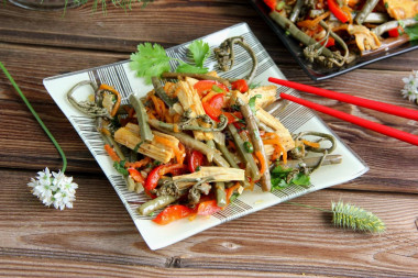 Salted Fern salad