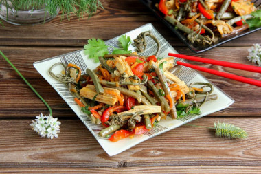 Salted Fern salad