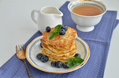 Porridge rice pancakes