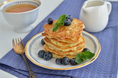 Porridge rice pancakes