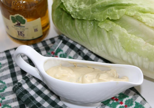 Caesar salad dressing