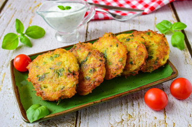 Potato pancakes in Ukrainian