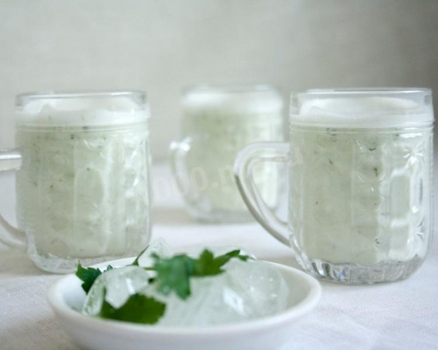 Ayran on yogurt homemade