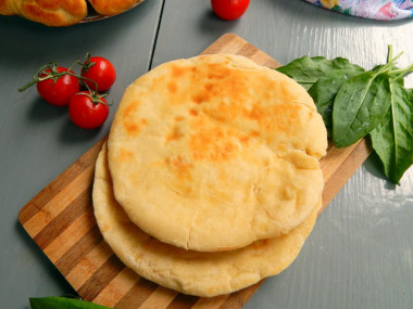 Yeast dough tortillas