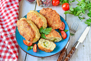 Poultry cutlets