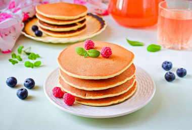 Rice flour pancakes