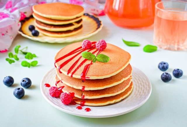 Rice flour pancakes