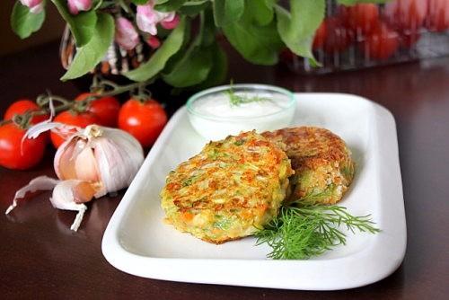 Cabbage cutlets with cheese