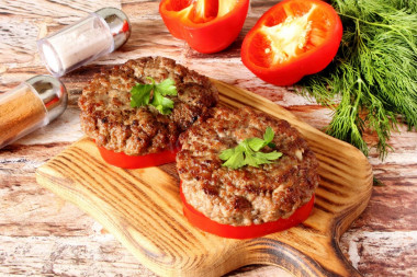 Beef minced steak