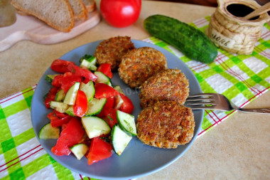 Cauliflower cutlets are the most delicious