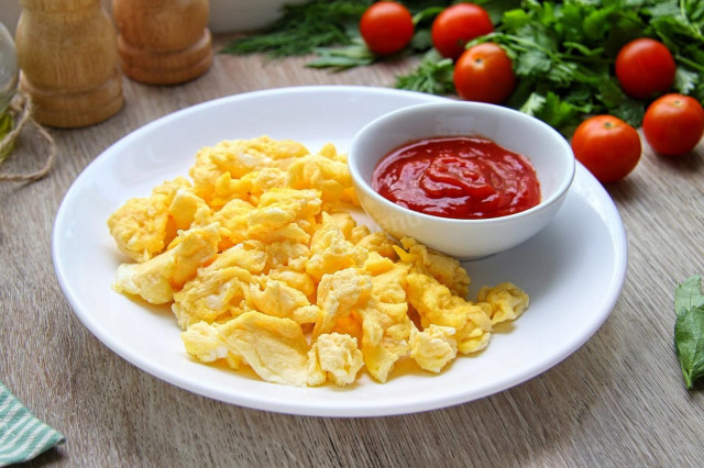 Scrambled eggs