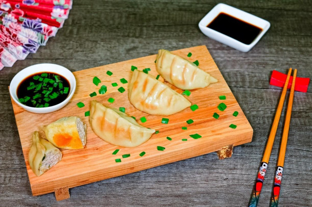 Gyoza (Gyojo) Japanese dumplings