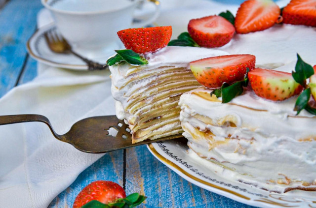 Crepeville pancake cake