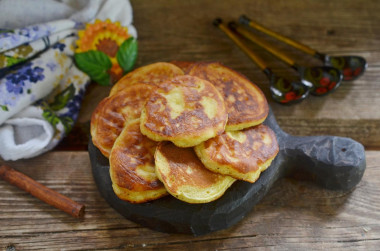 Pancakes with rye sourdough lush