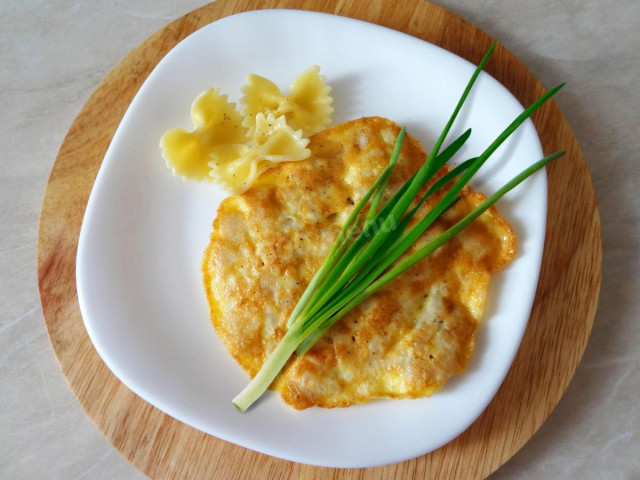 Albanian breast in a frying pan