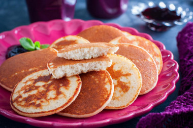 Banana pancakes PP with gluten-free rice flour