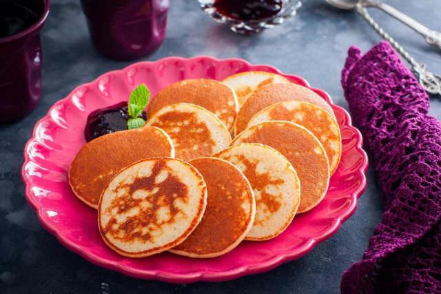 Banana pancakes PP with gluten-free rice flour