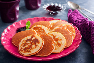 Banana pancakes PP with gluten-free rice flour