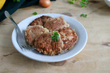 Tuna cutlets