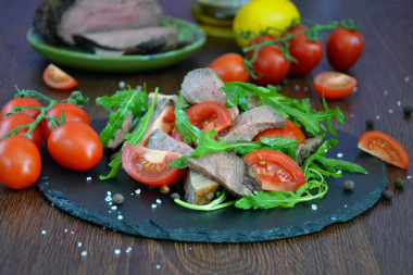 Roast beef salad