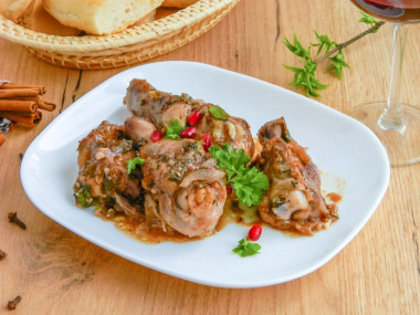 Guruli is a Georgian chicken dish