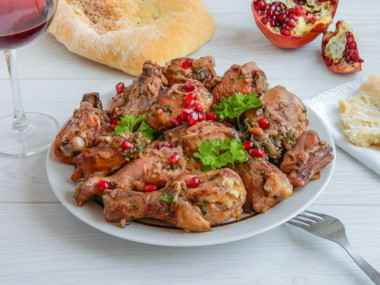 Guruli is a Georgian chicken dish