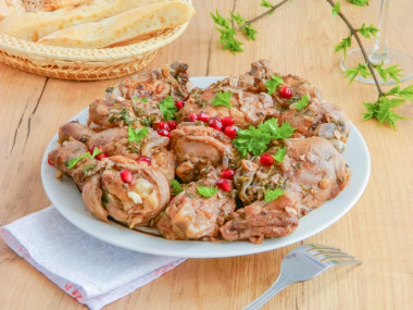 Guruli is a Georgian chicken dish