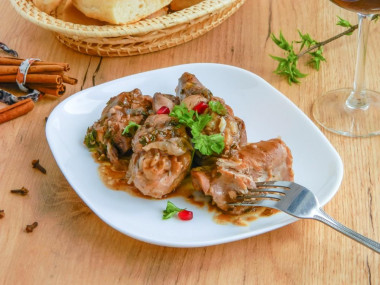 Guruli is a Georgian chicken dish