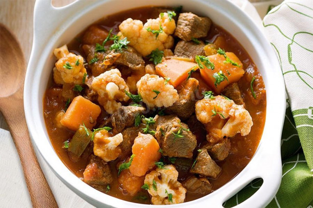 Lamb vegetable stew