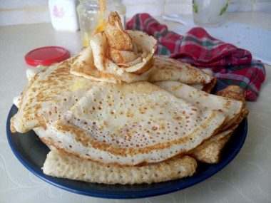 Pancakes on sourdough