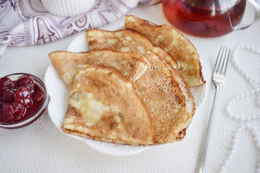 Pancakes on a thin Snowball