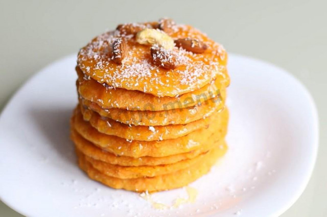 Pumpkin pancakes