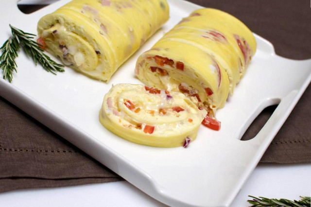 Omelet roll