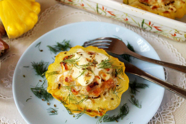 Stuffed squash