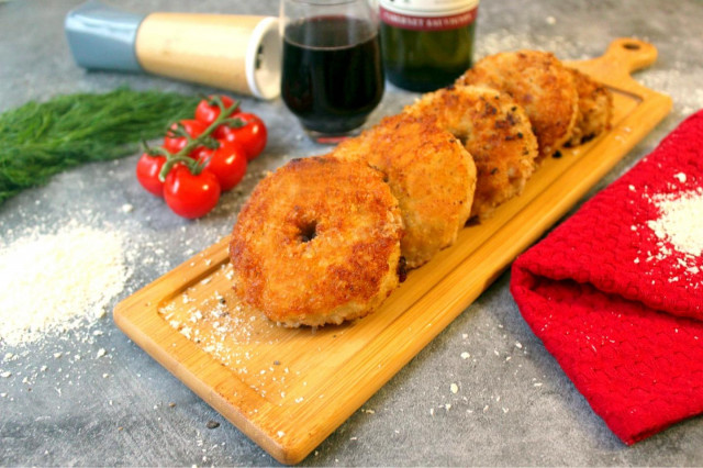 Minced meat bagels