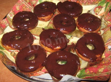 Donuts with icing