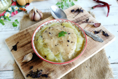 Gravy for mashed potatoes without meat