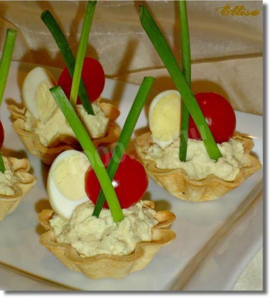 Tartlets with filling