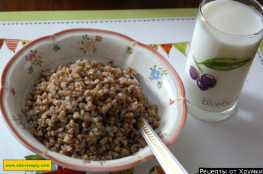 Buckwheat with kefir