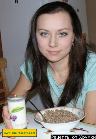 Buckwheat with kefir