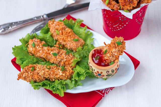 Chicken breast nuggets