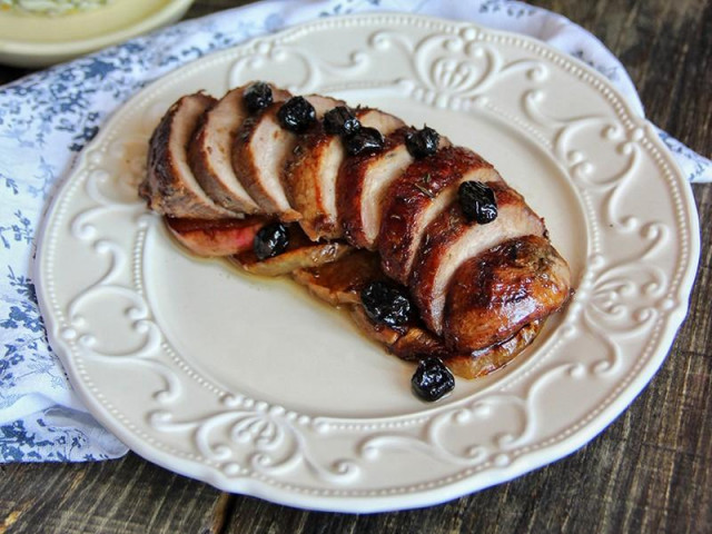 Skinless duck breasts