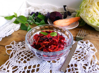 Panicle salad for weight loss and intestinal cleansing