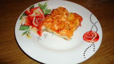 Vegetable casserole with meat