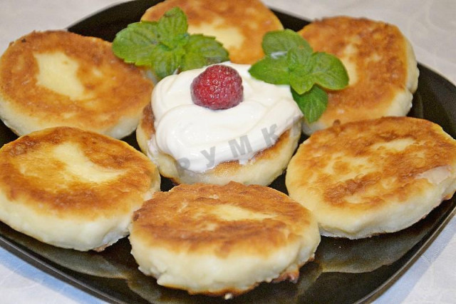 Cheesecakes, tender cottage cheese