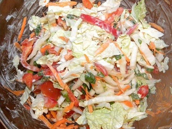 Tajik salad with sorrel