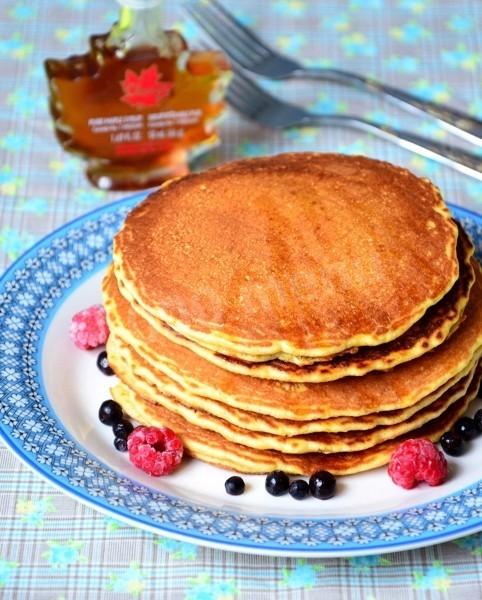 Classic corn pancakes